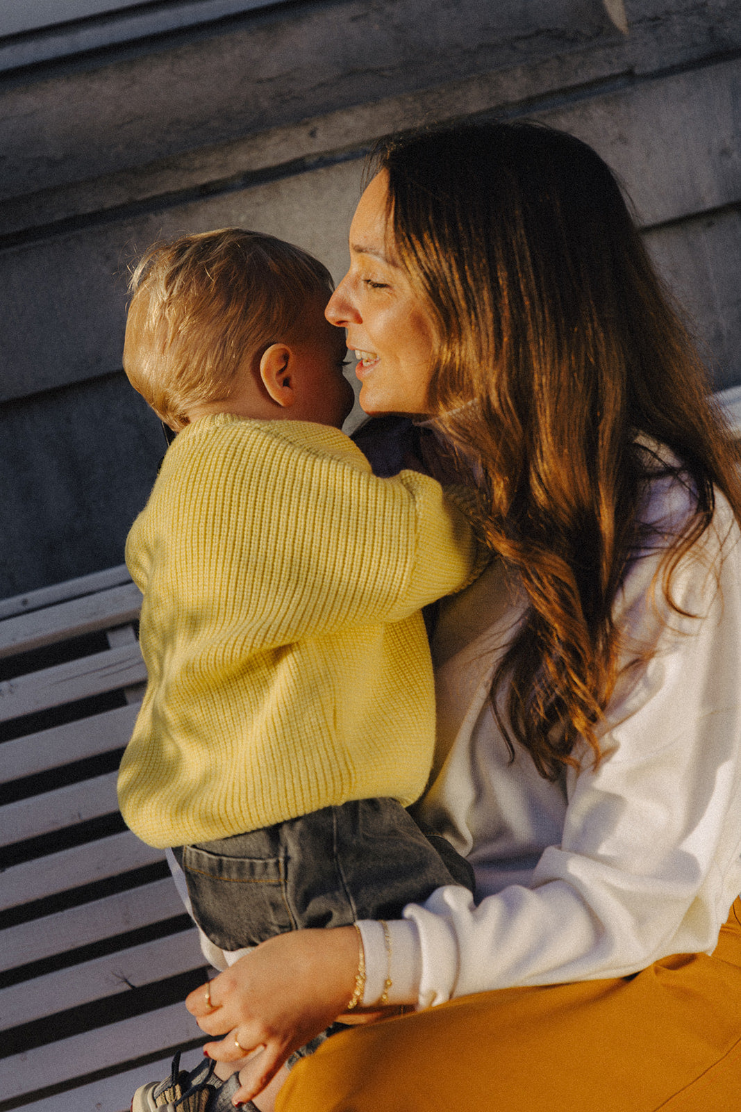 Little Chloé knit yellow