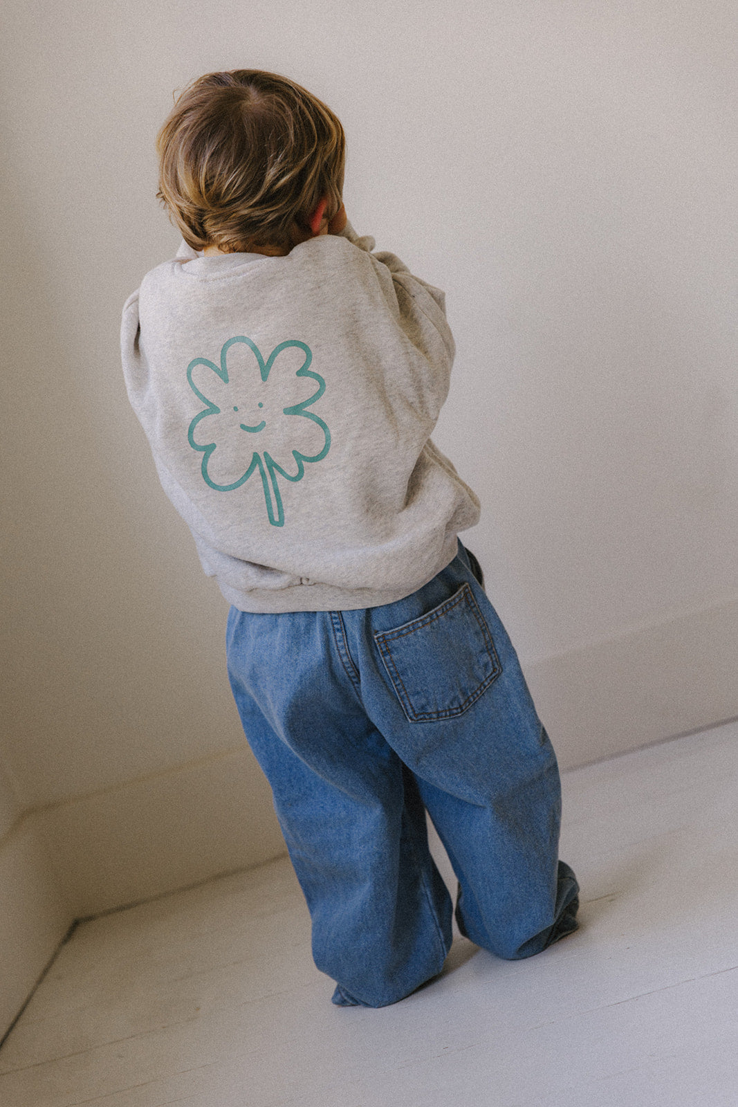 Little Cécile sweater lucky clover