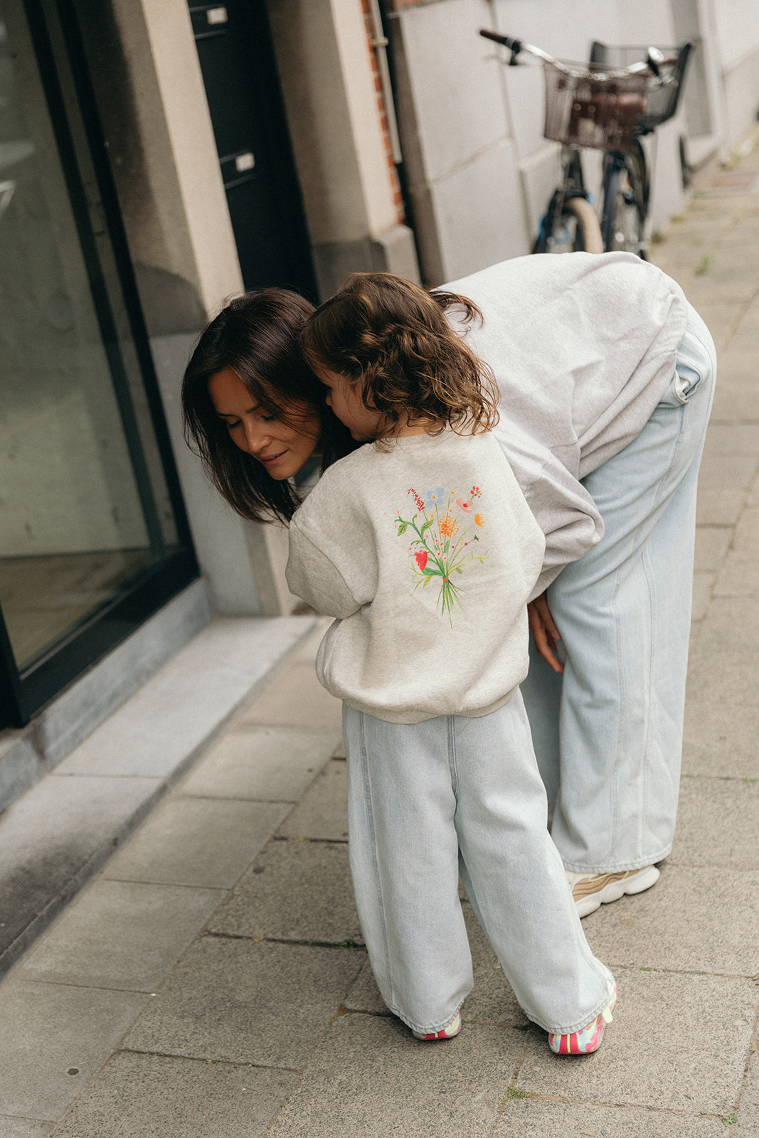 Little Cécile sweater wildflowers