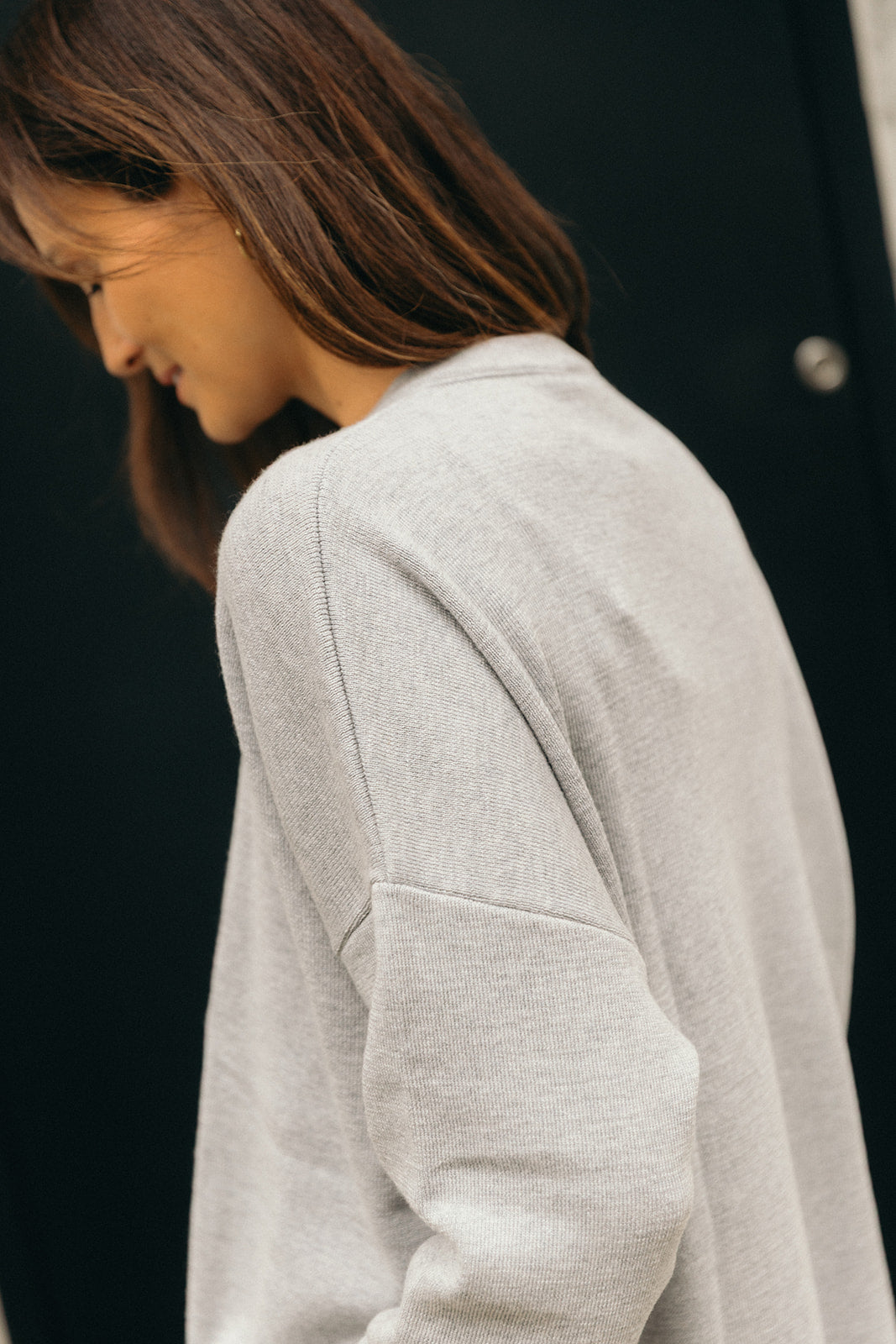 Chloé knit grey melange
