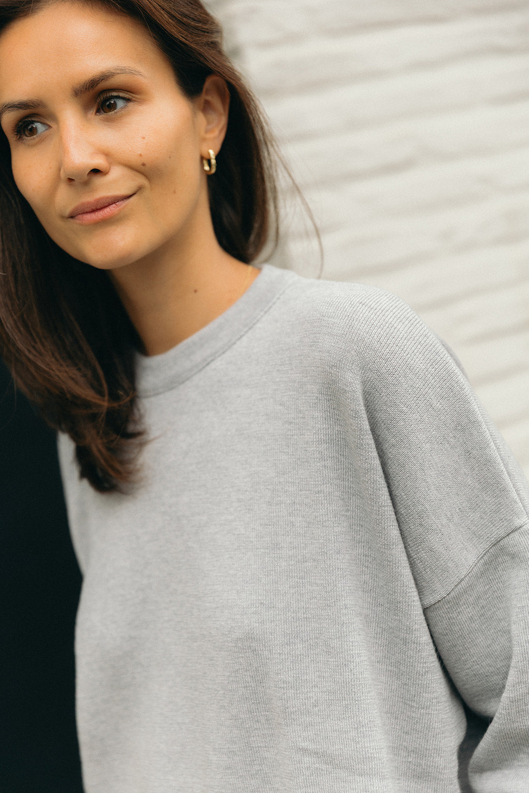 Chloé knit grey melange