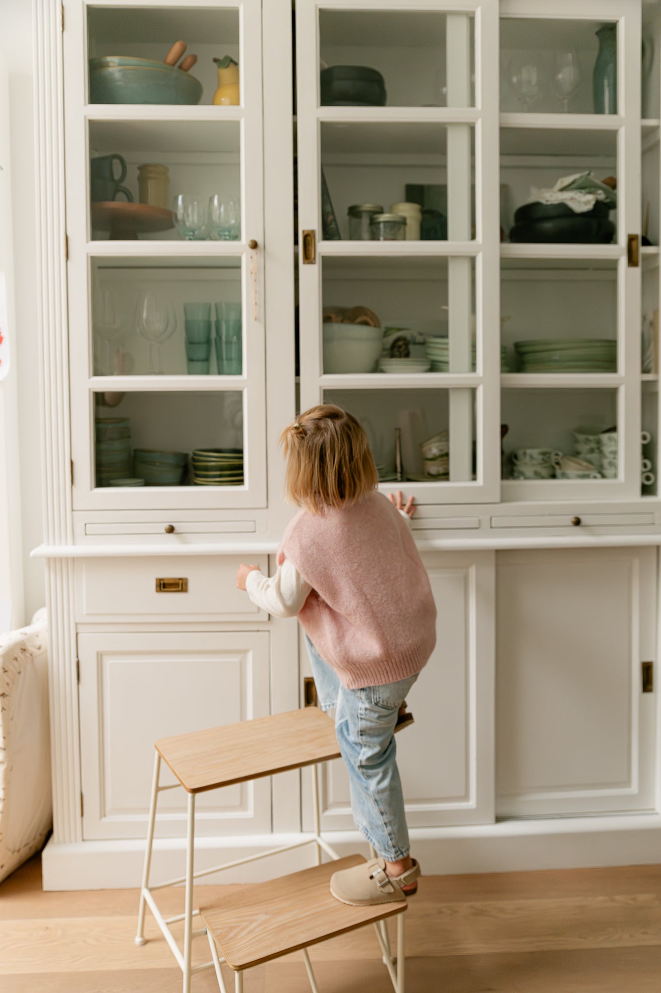 Olivia vest little pink