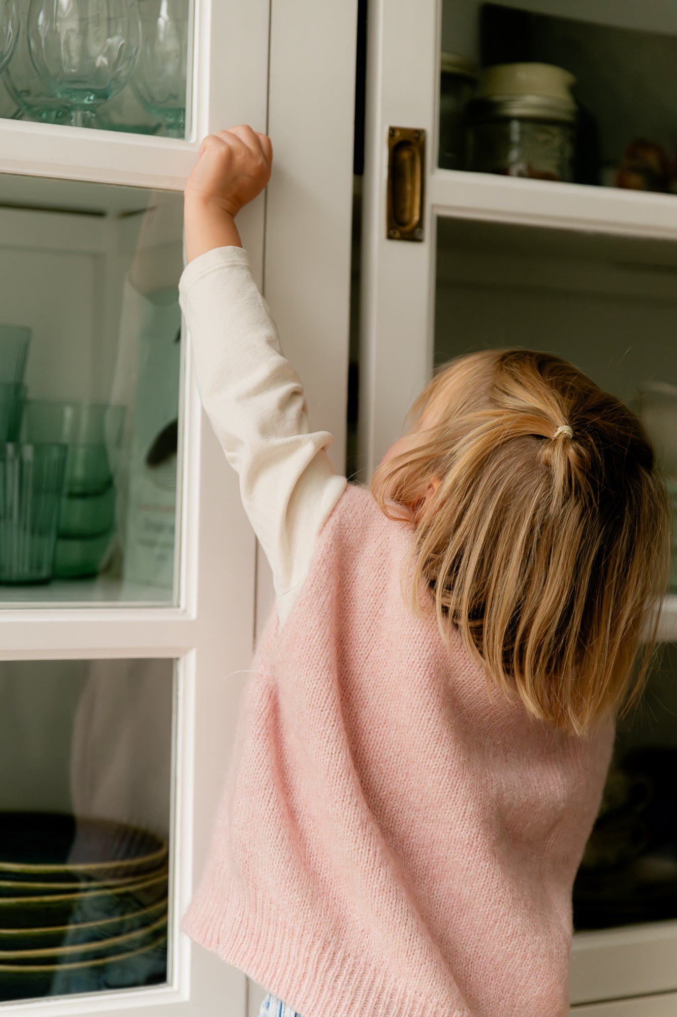 Olivia vest little pink