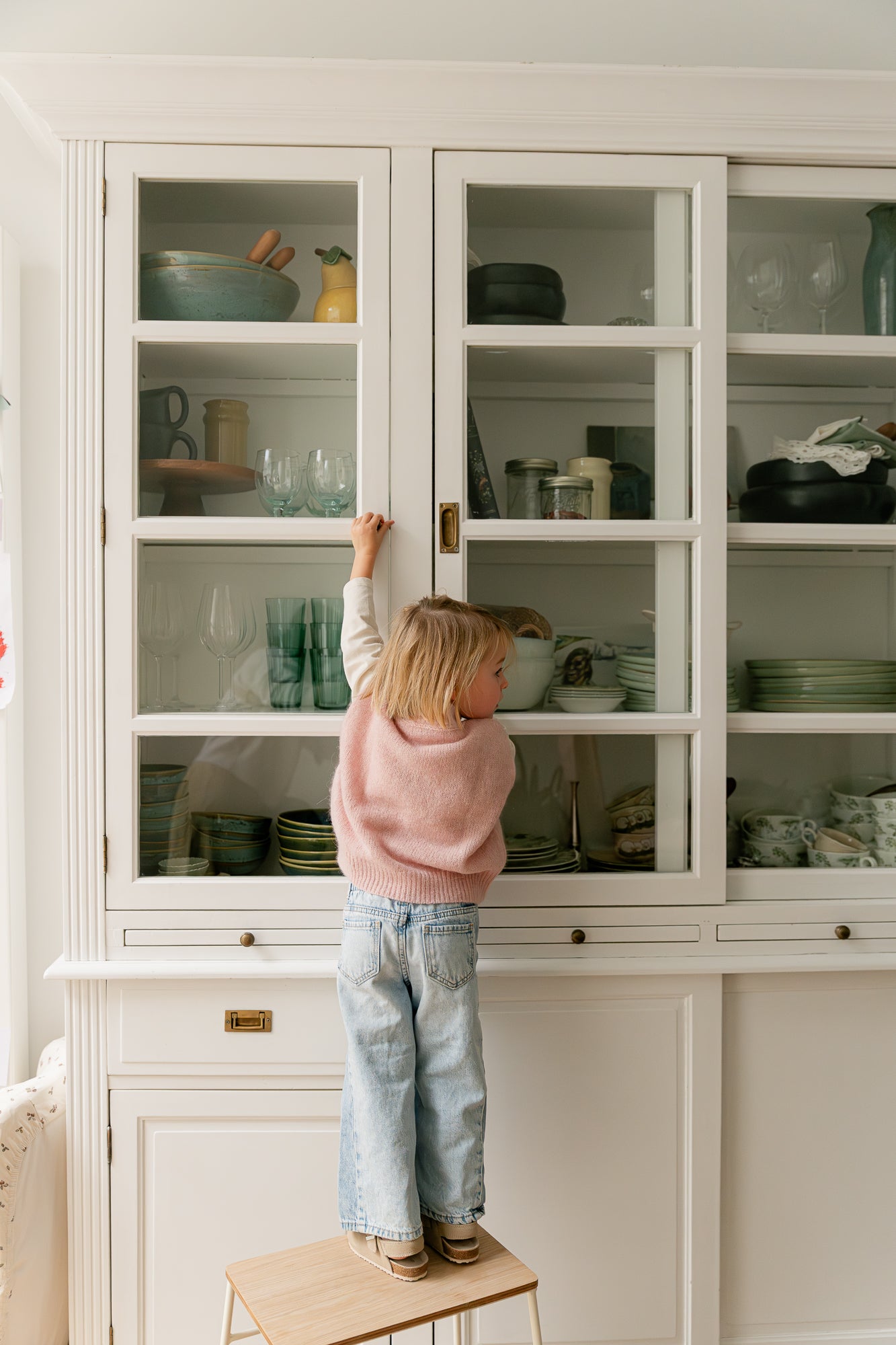 Olivia vest little pink