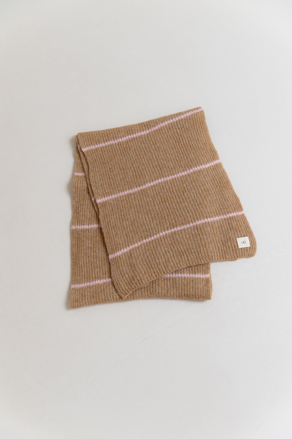 Olivia scarve camel/pink
