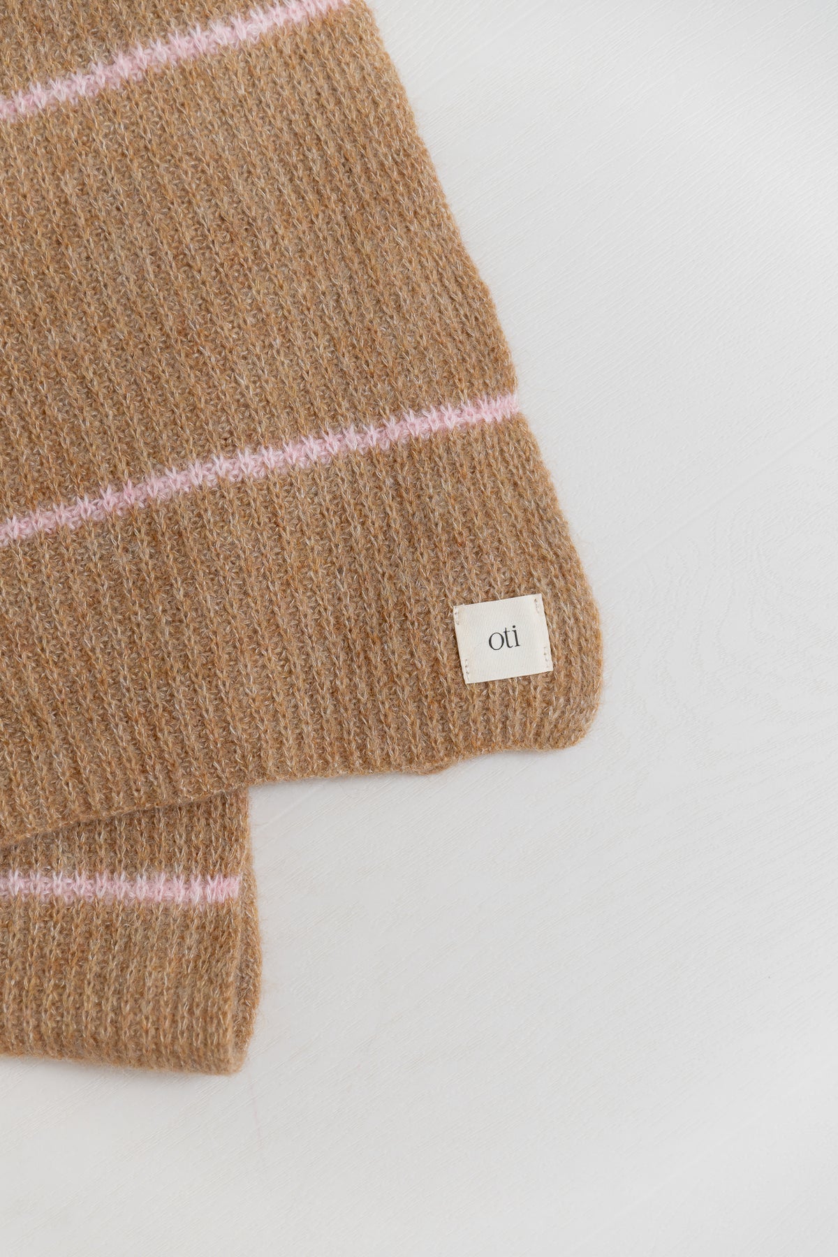 Olivia scarve camel/pink
