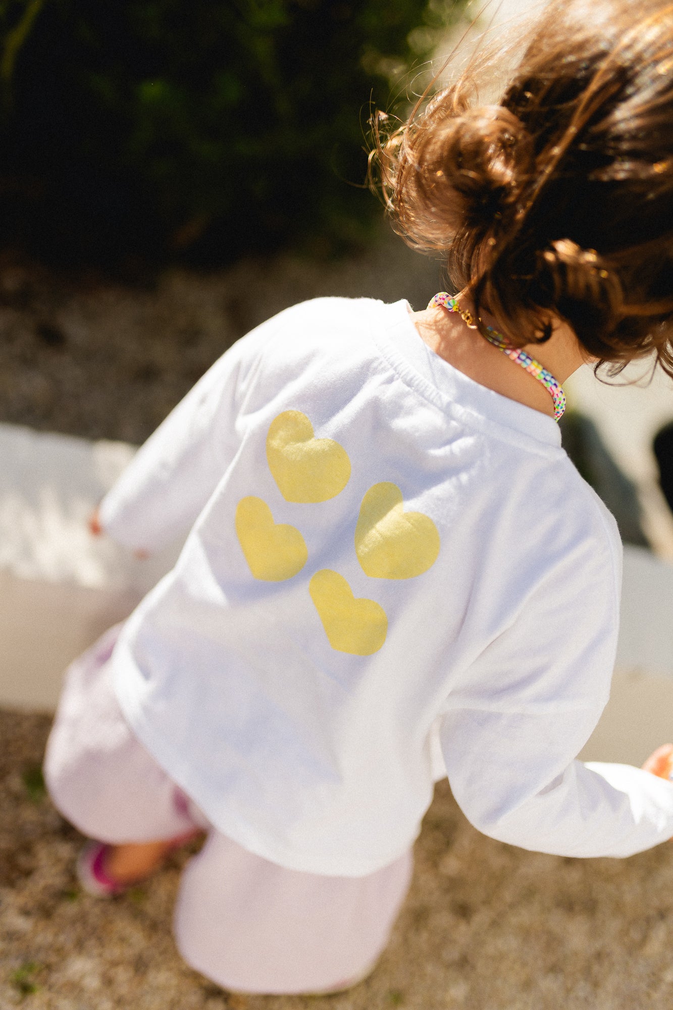 Little Claudia longsleeve top hearts