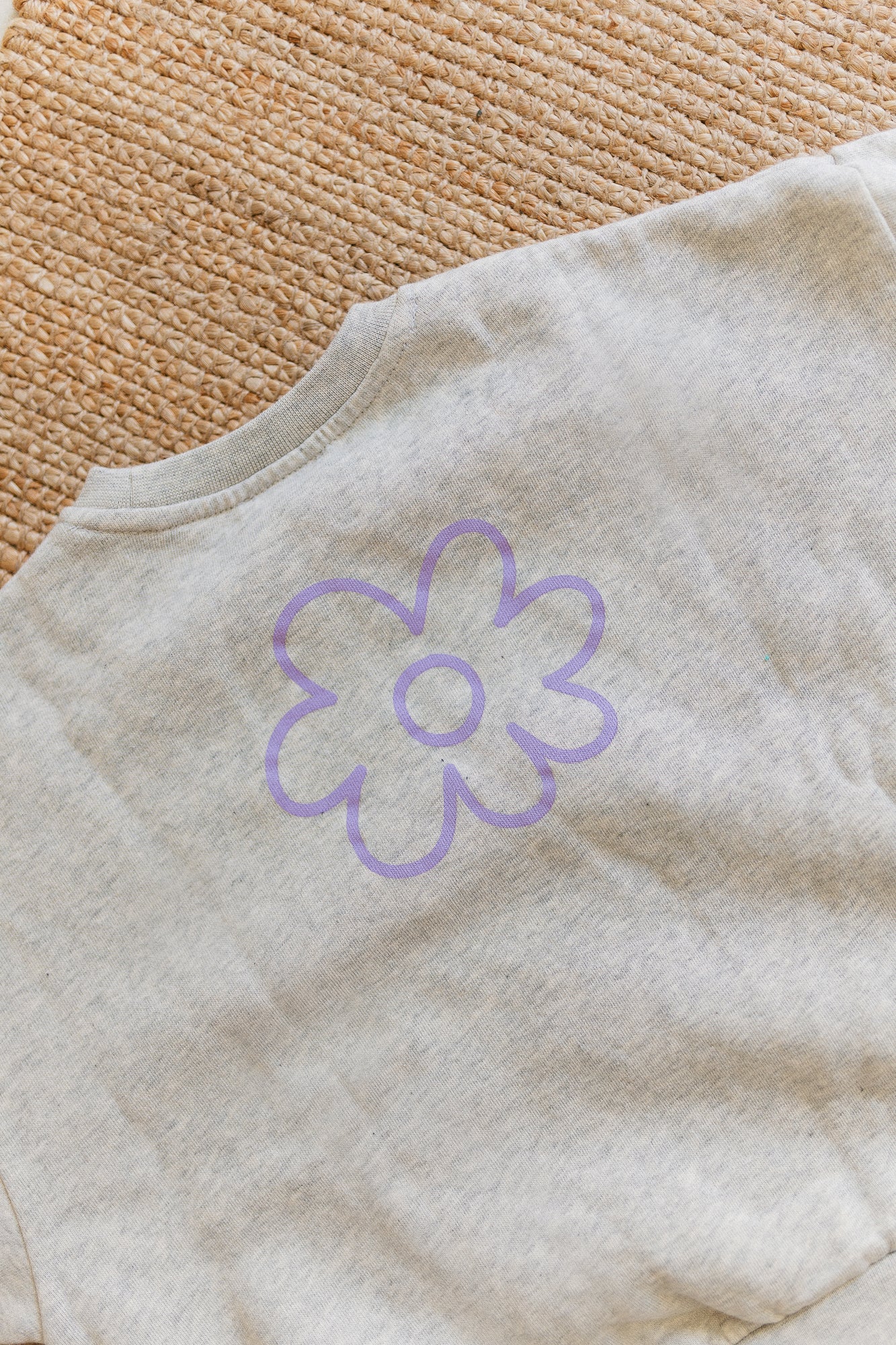 Little Cécile sweater flower