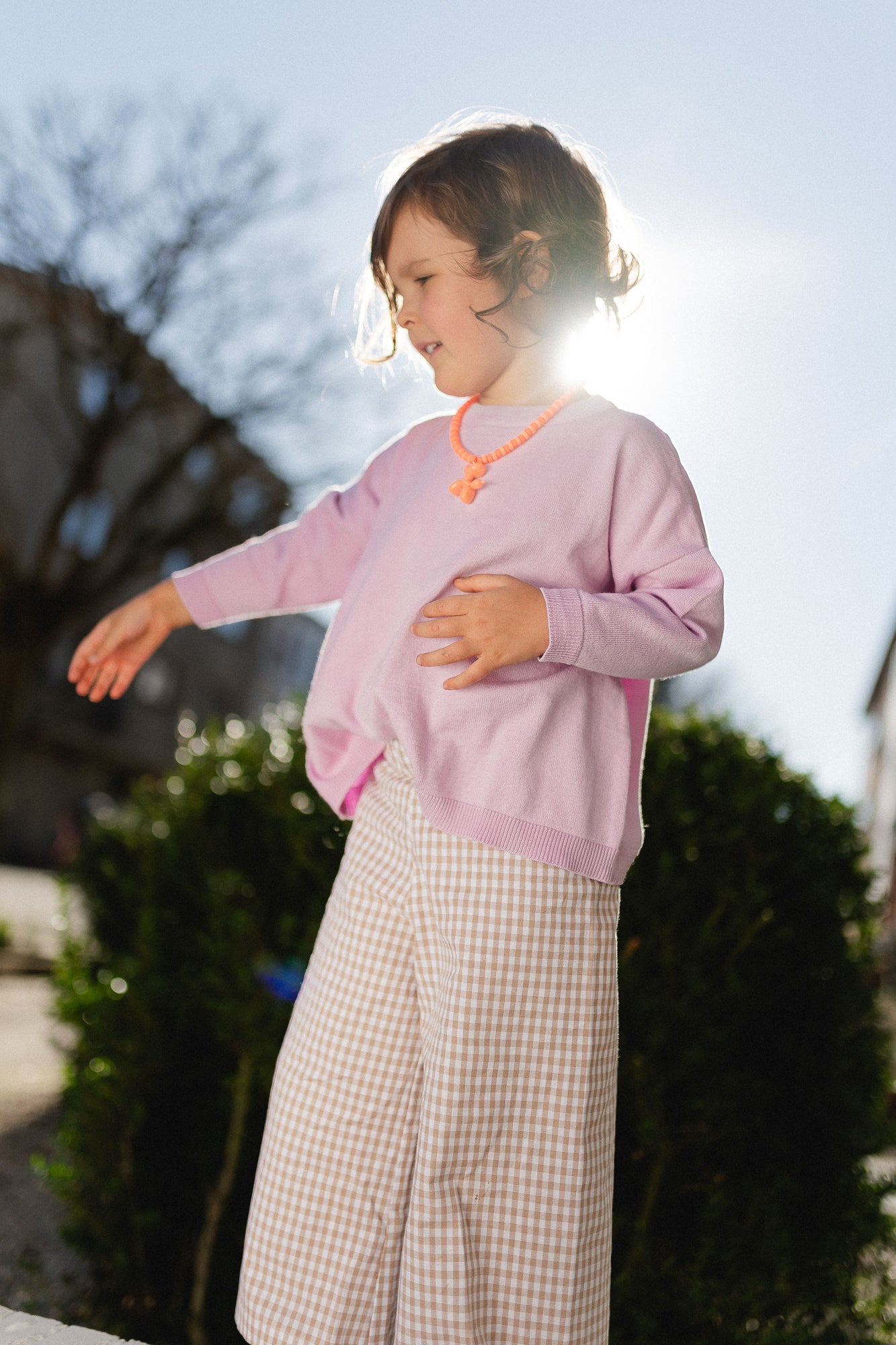 Little Poppy vichy pantalon