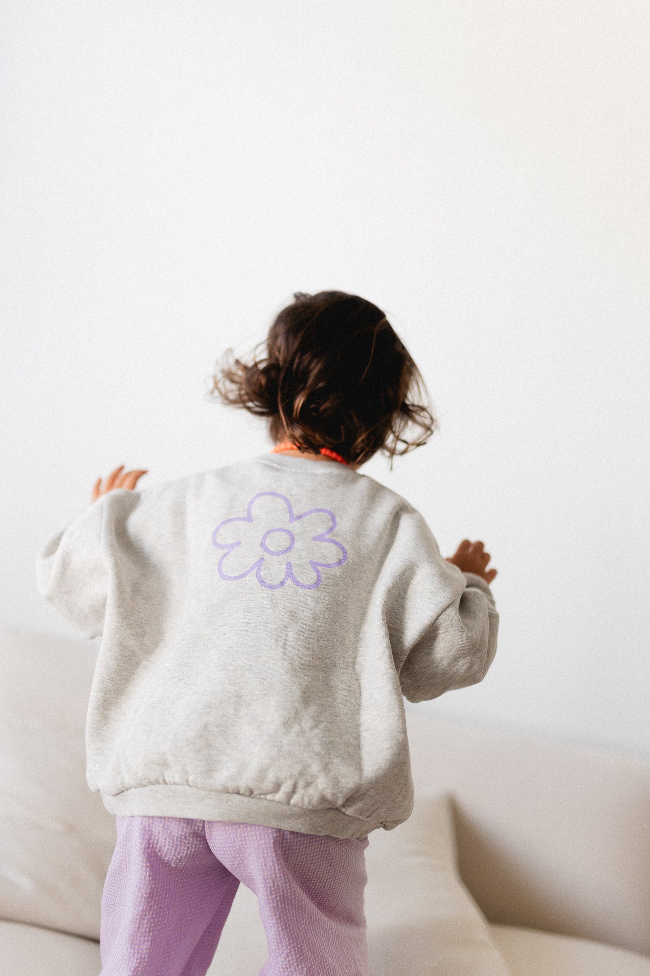 Little Cécile sweater flower