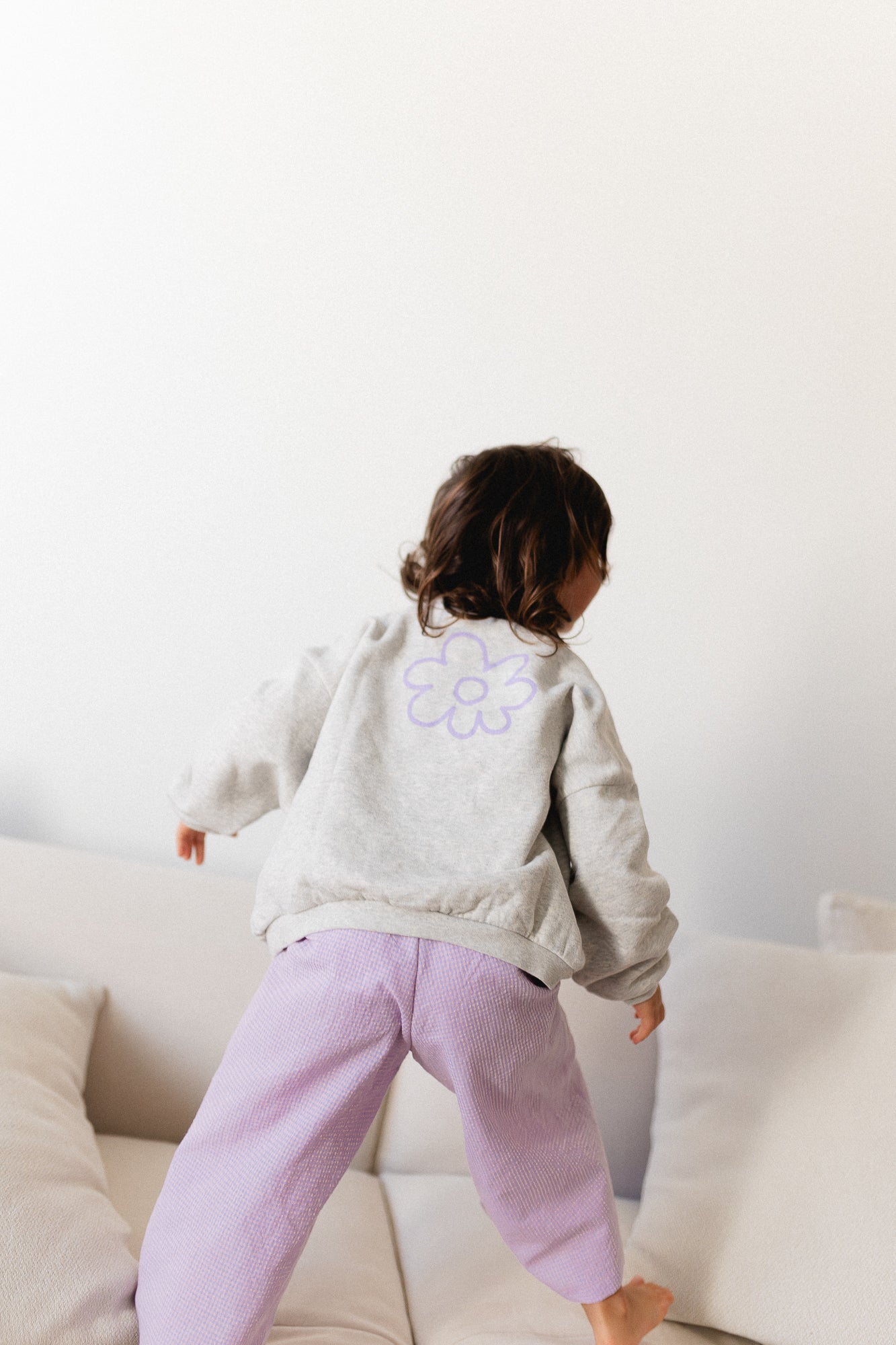 Little Cécile sweater flower