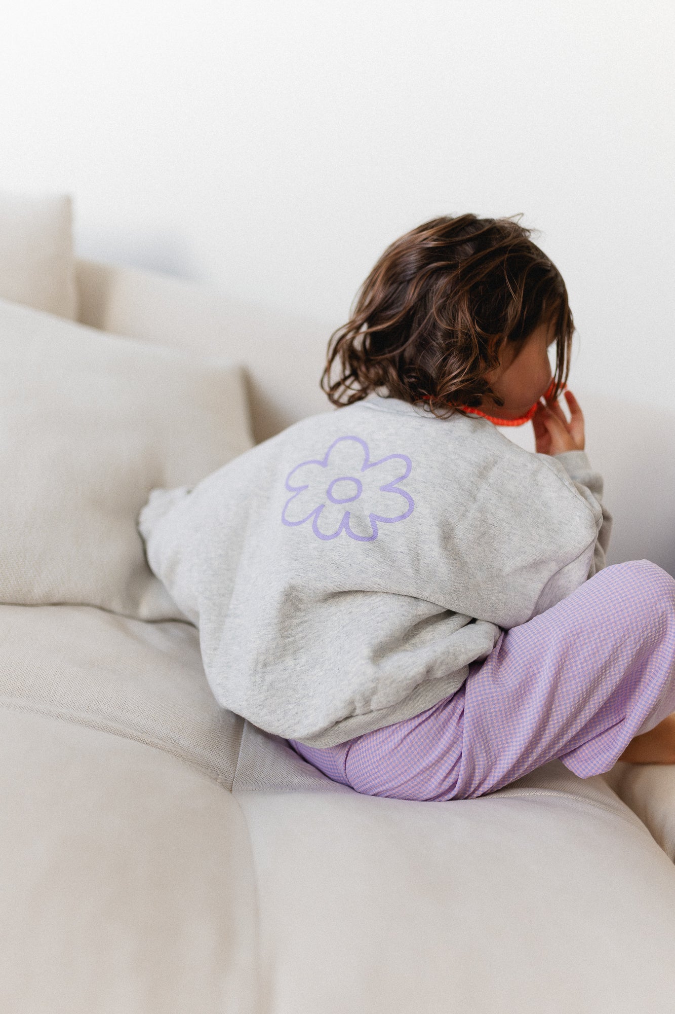 Little Cécile sweater flower