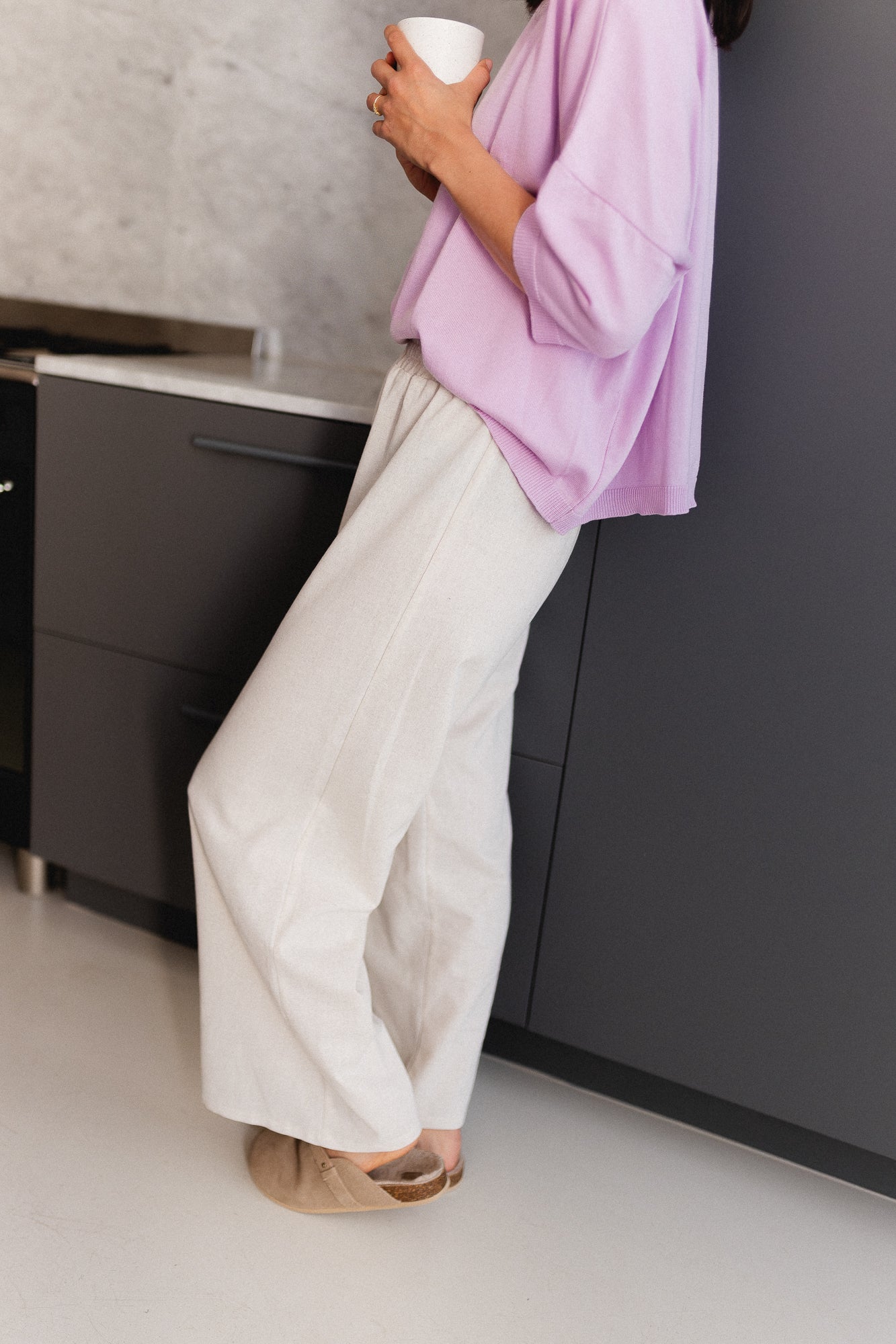 Jacqueline wide leg pantalon