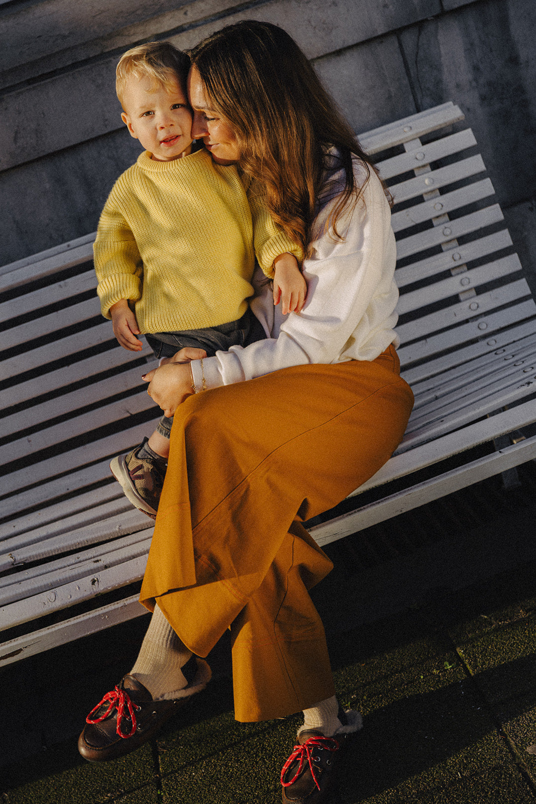 Little Chloé knit yellow
