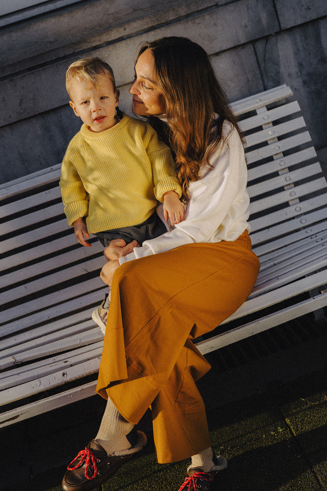 Little Chloé knit yellow