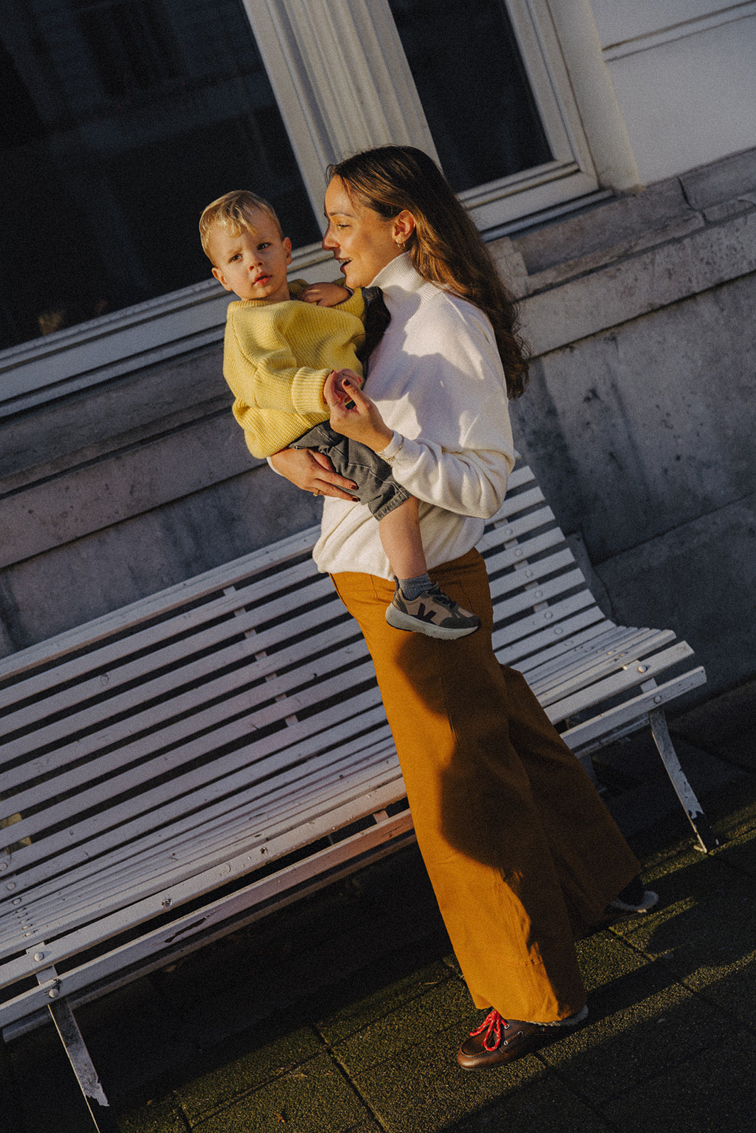 Little Chloé knit yellow