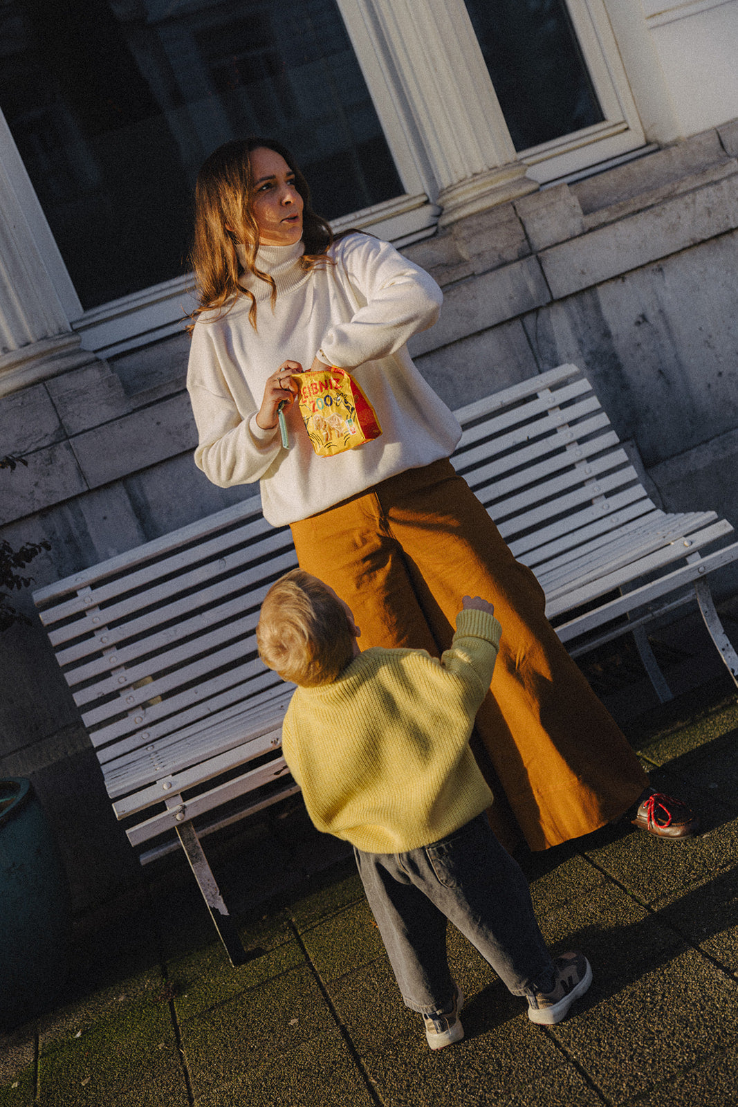 Little Chloé knit yellow