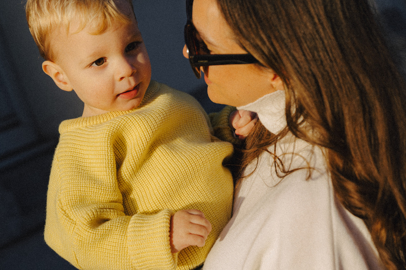 Little Chloé knit yellow