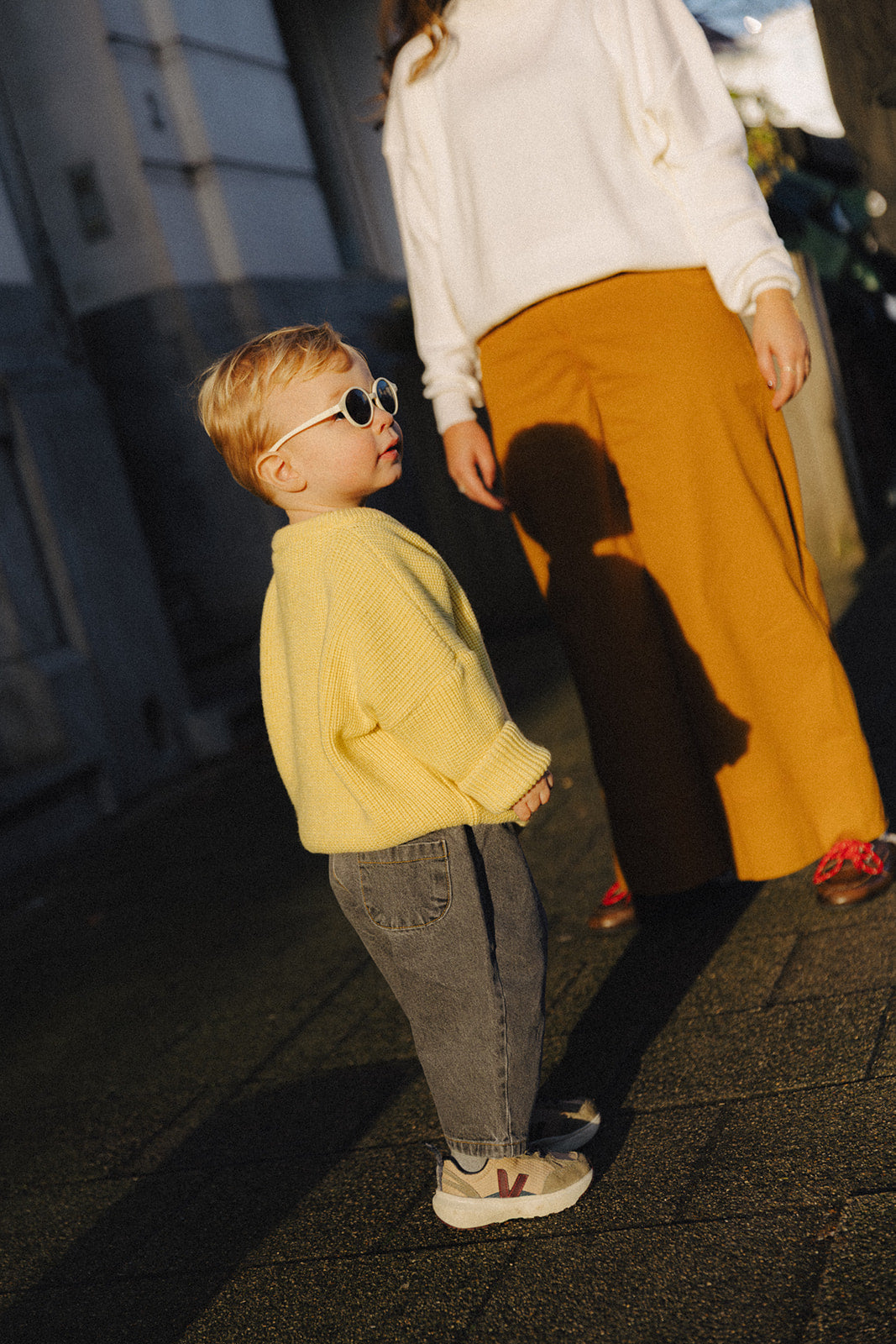 Little Chloé knit yellow