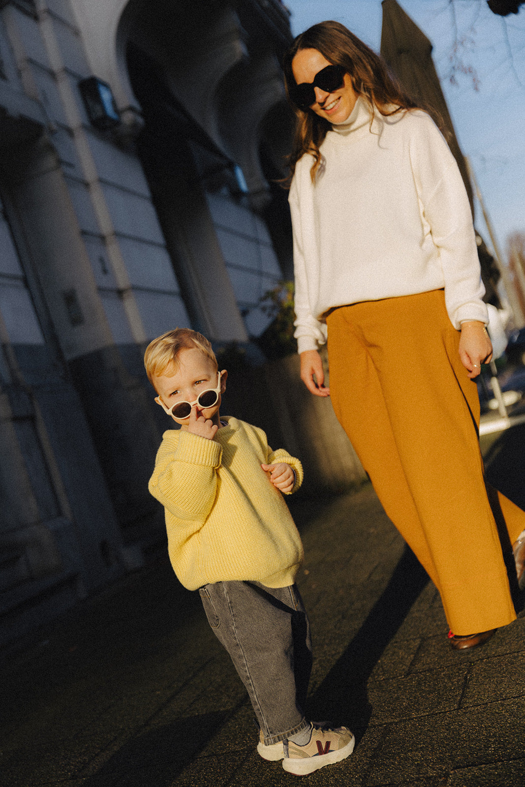Little Chloé knit yellow