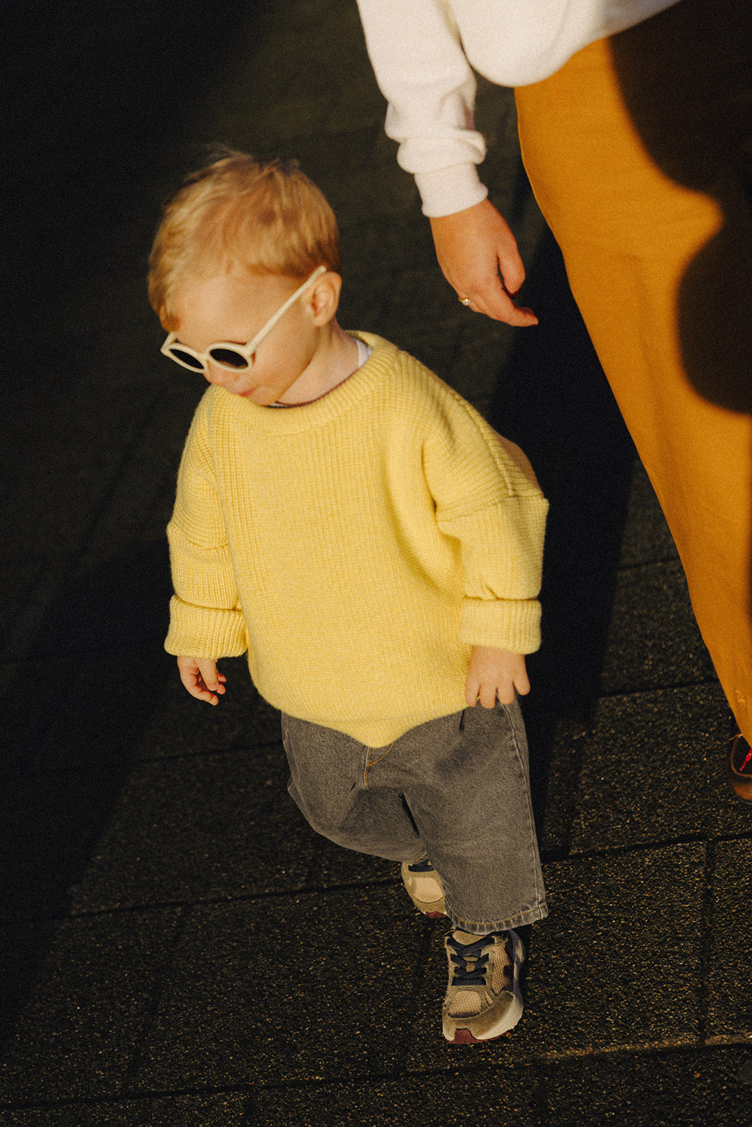Little Chloé knit yellow