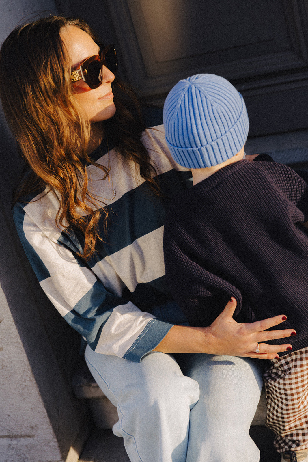 Manon oversized long-sleeved top