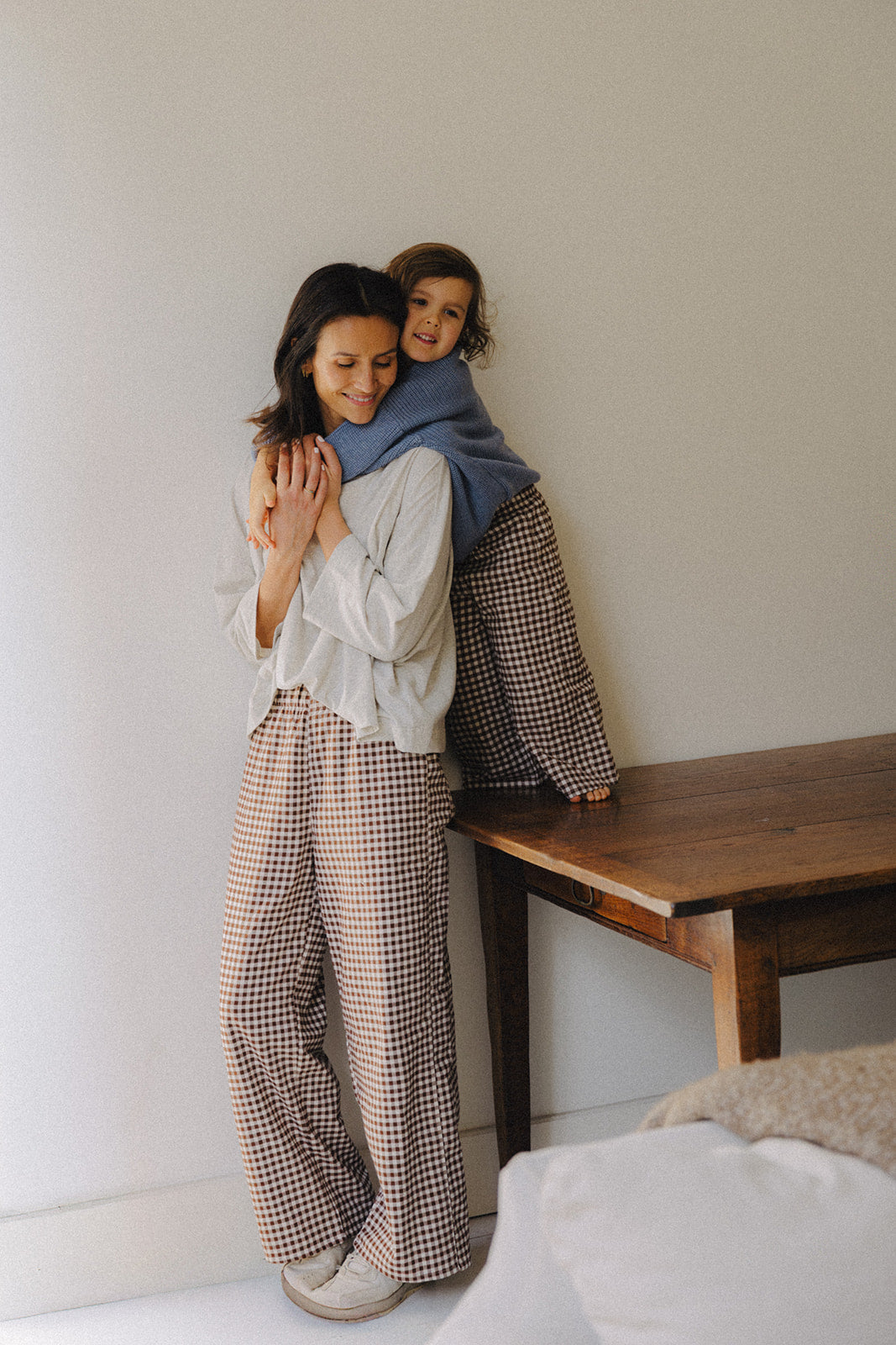 Little Chloé knit soft blue