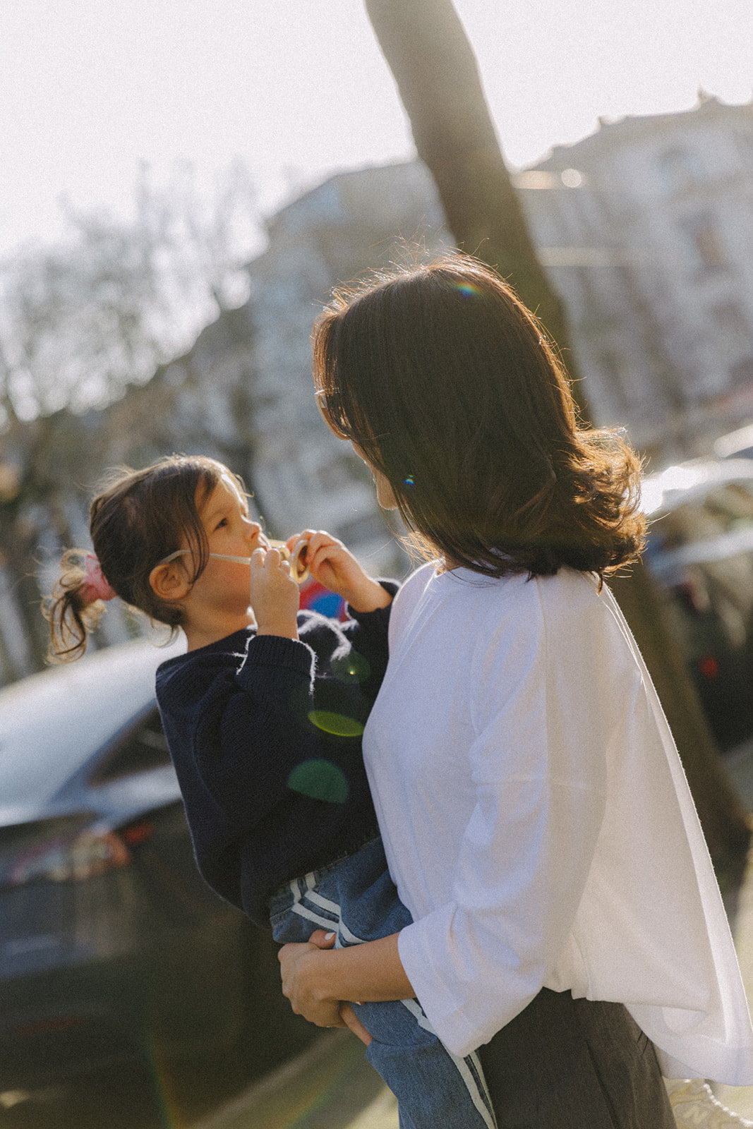 Manon oversized long-sleeved top