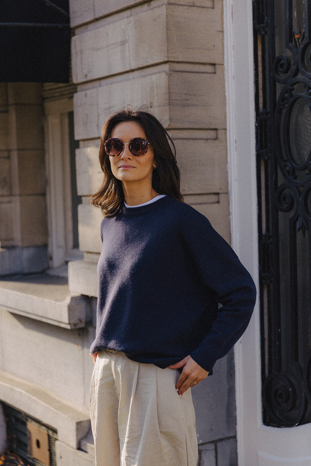 Chloé knit navy