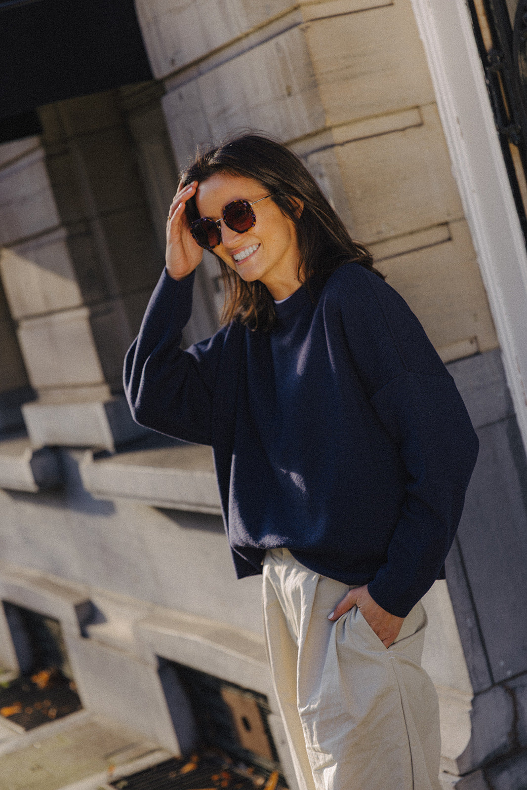 Chloé knit navy