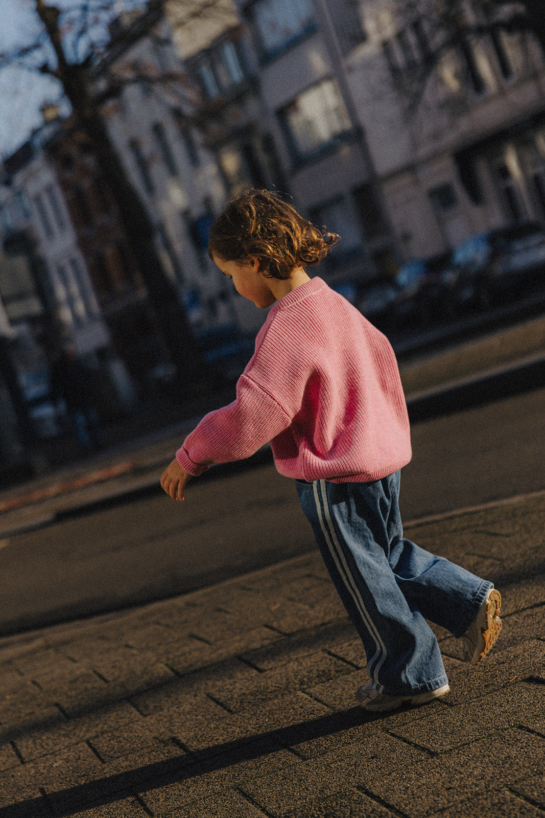 Little Chloé knit pink