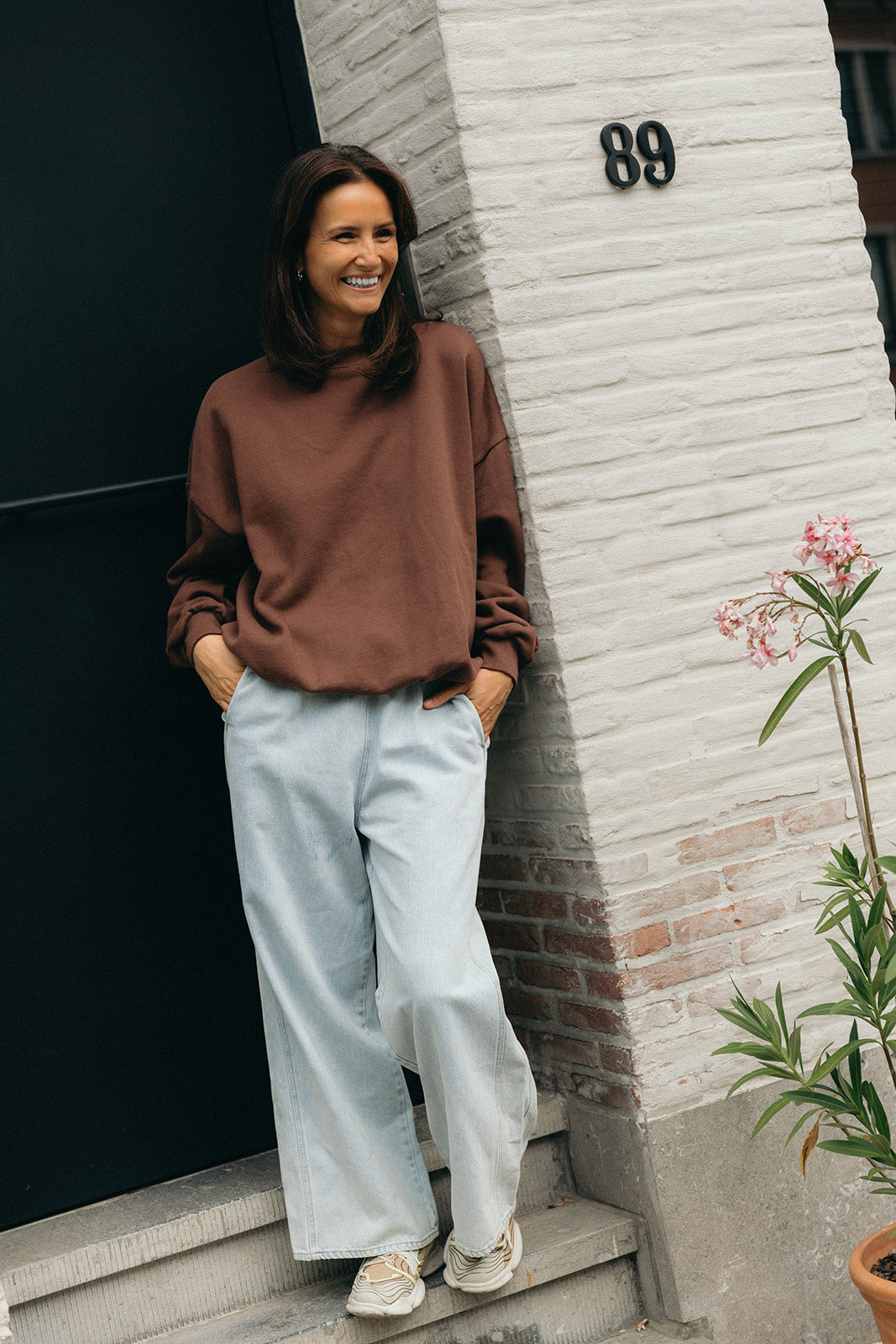 Cécile sweater chocolate brown