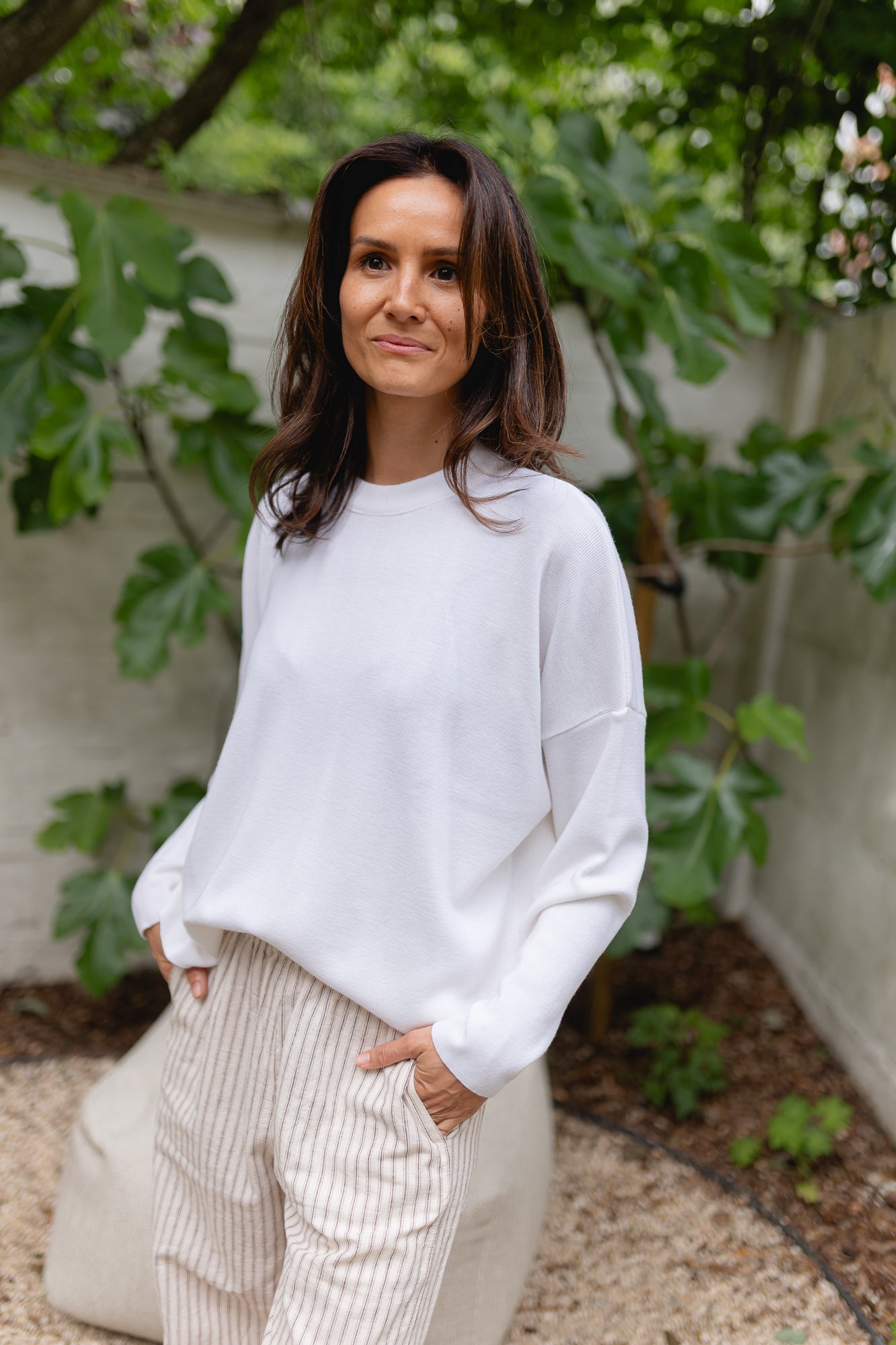 Chloé knit white