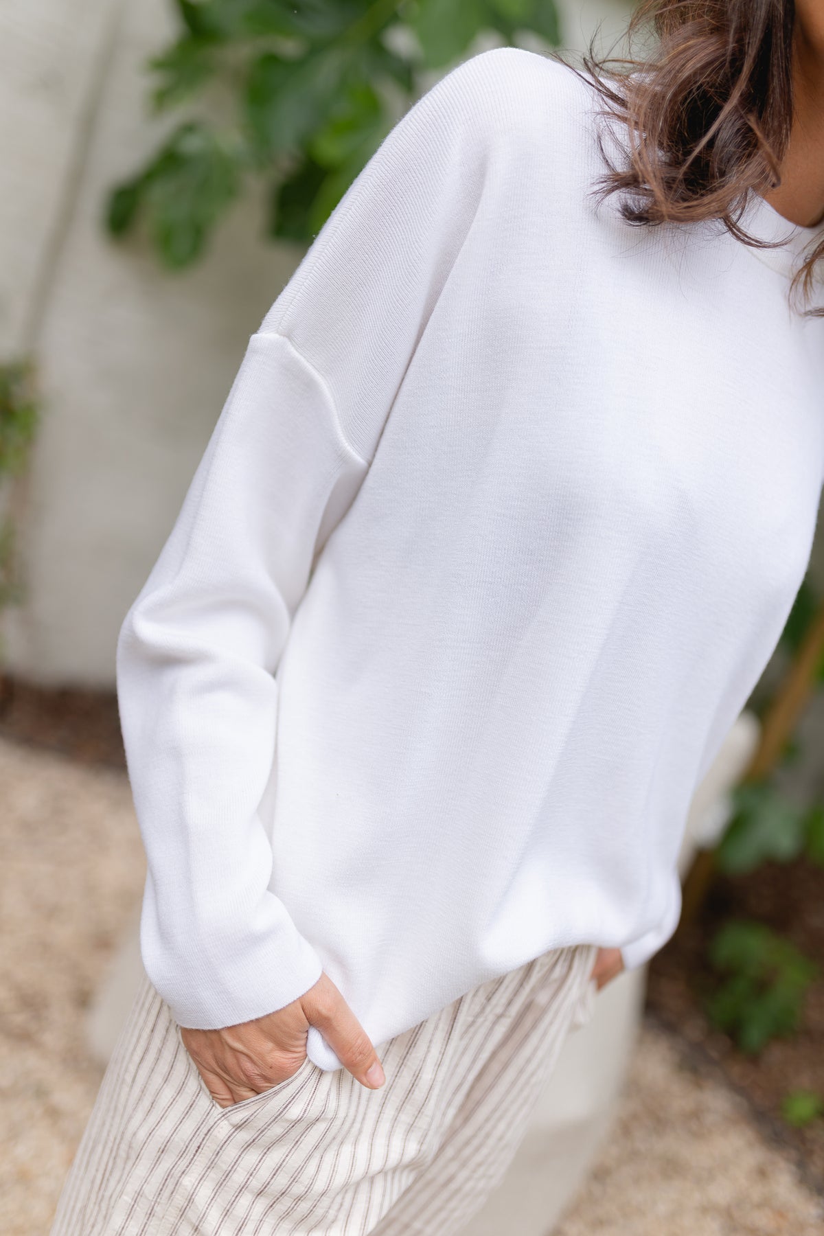 Chloé merino wool knit white