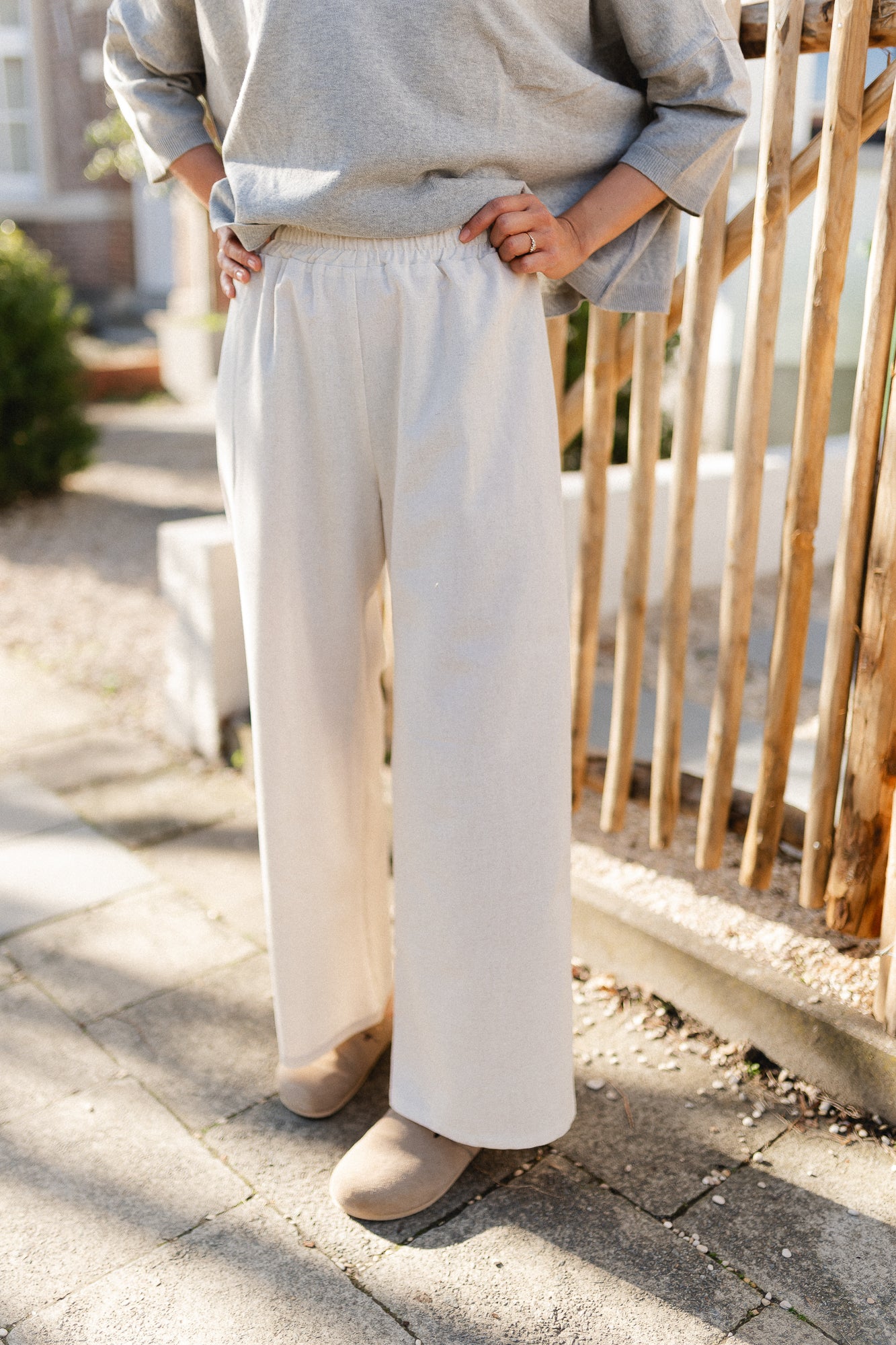 Jacqueline wide leg pantalon