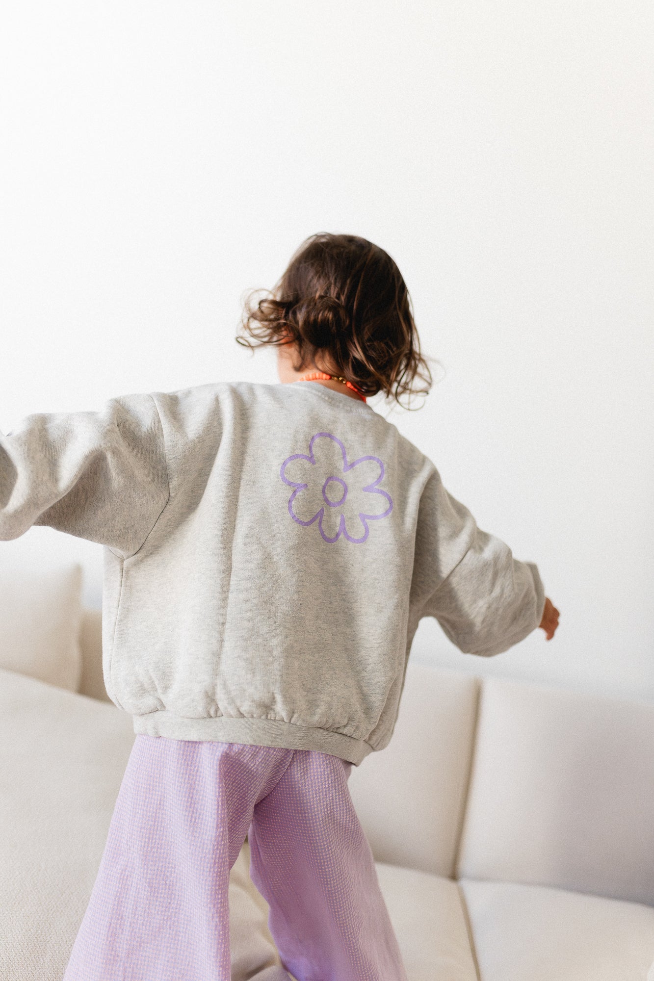 Little Cécile sweater flower