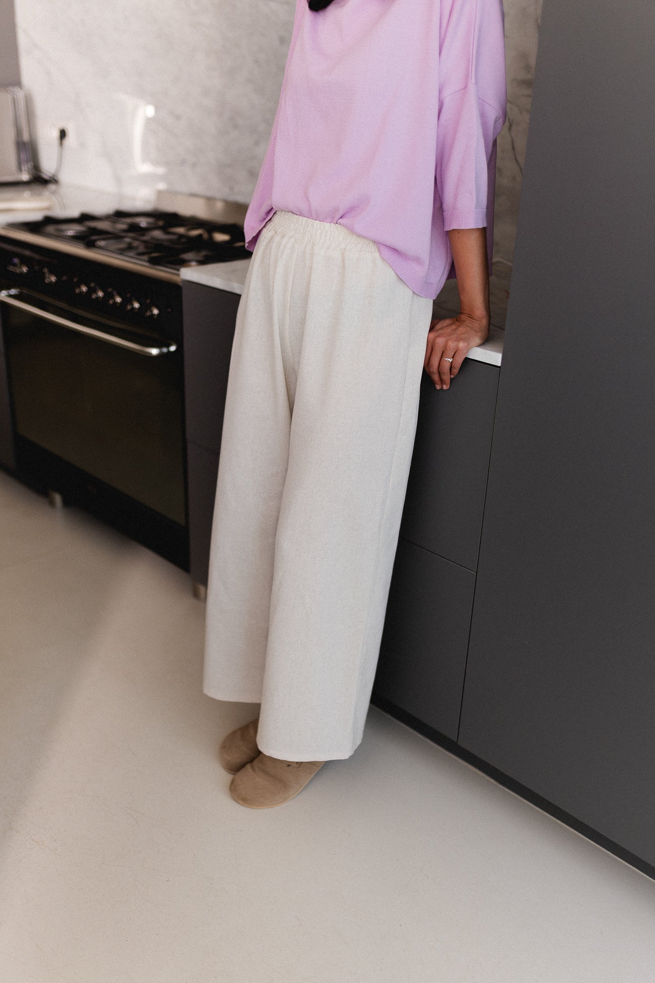 Jacqueline wide leg pantalon