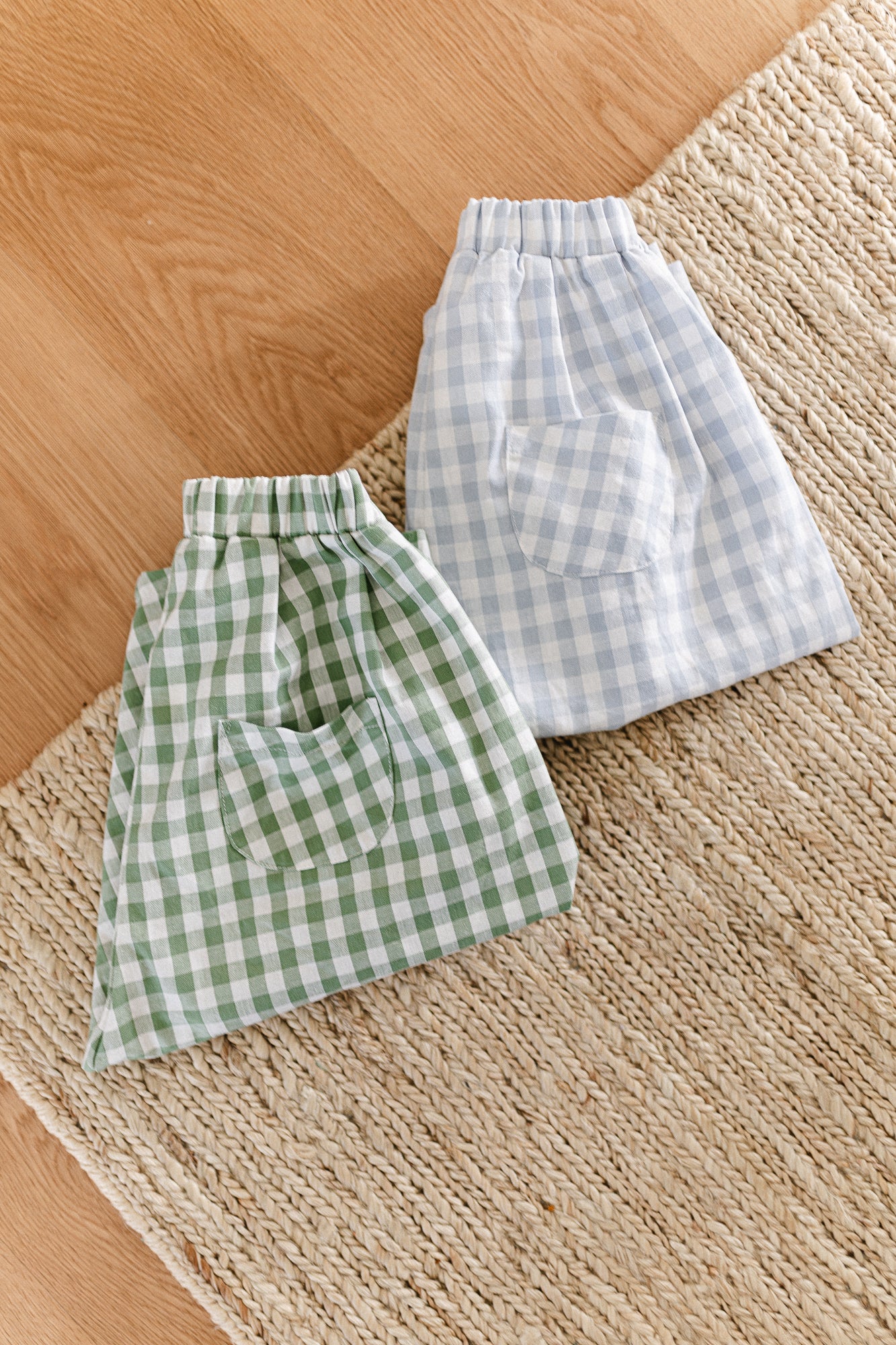 Little Thomas baggy pantalon vichy green