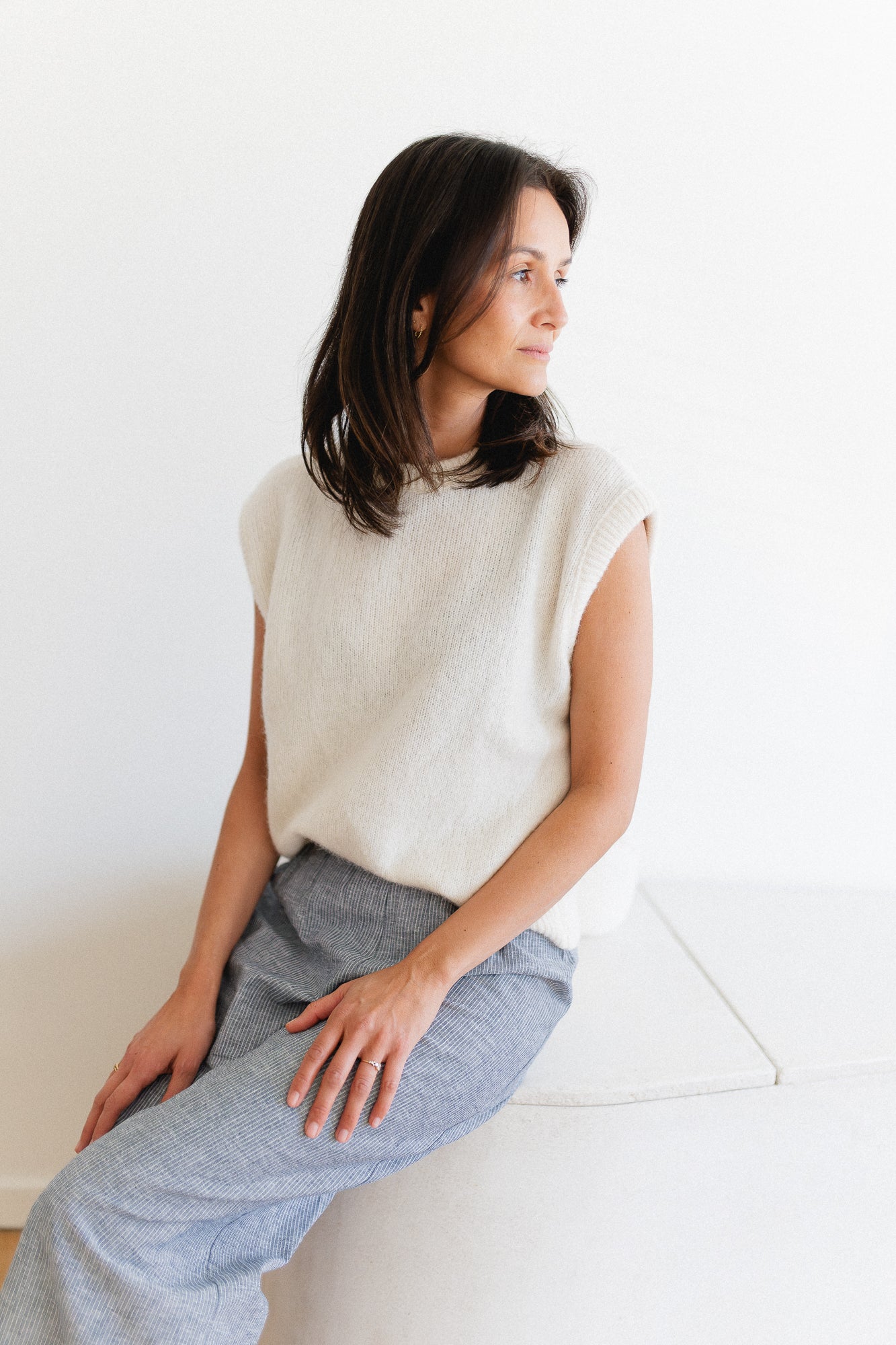 Oona wide leg pantalon