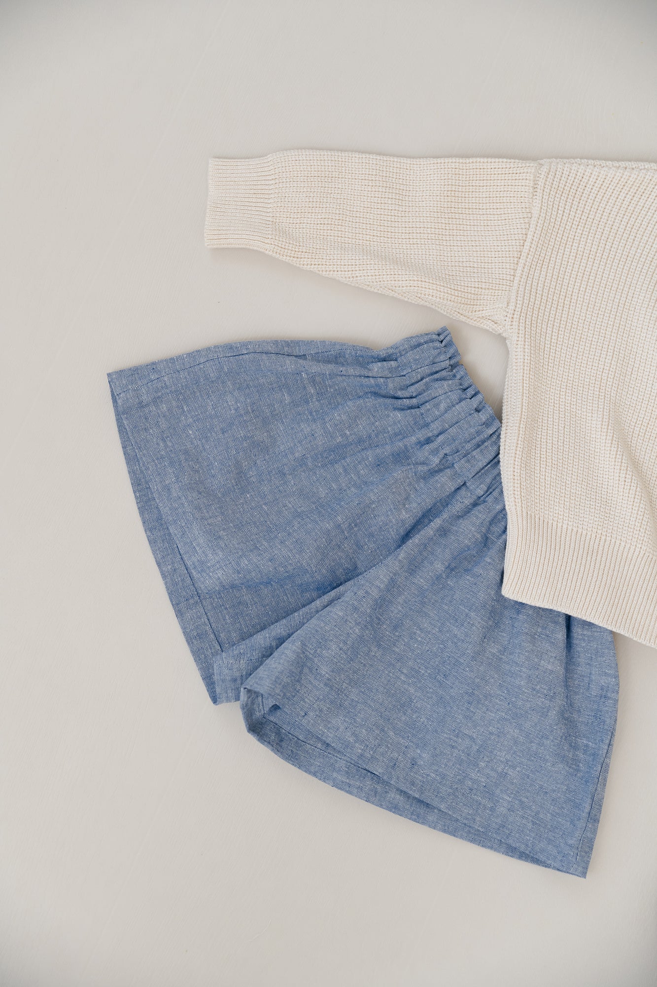 Little Celeste chambray blue